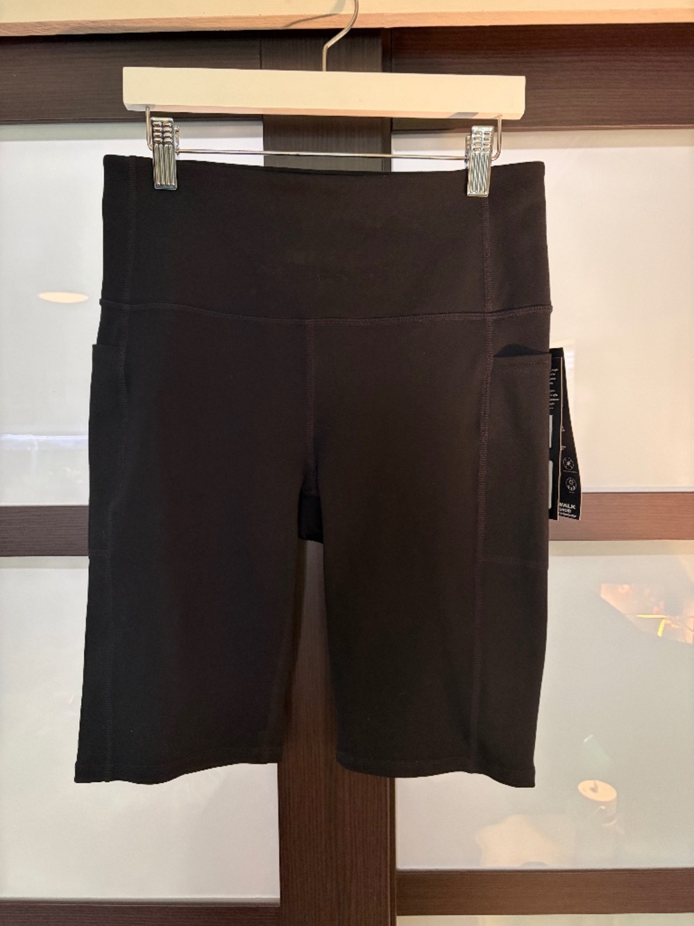 Black 10 inch Bike Short Skechers NWT
